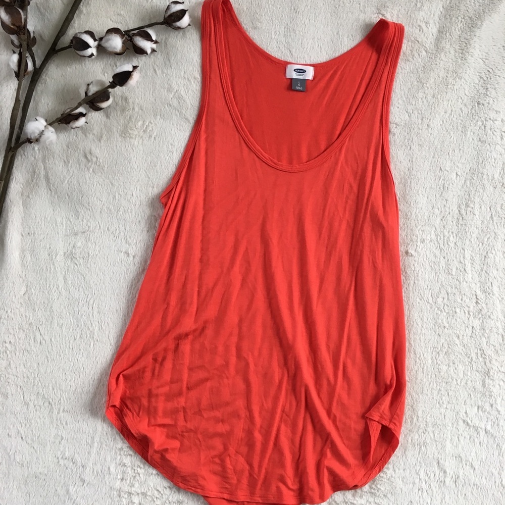 Old Navy orange tank top L